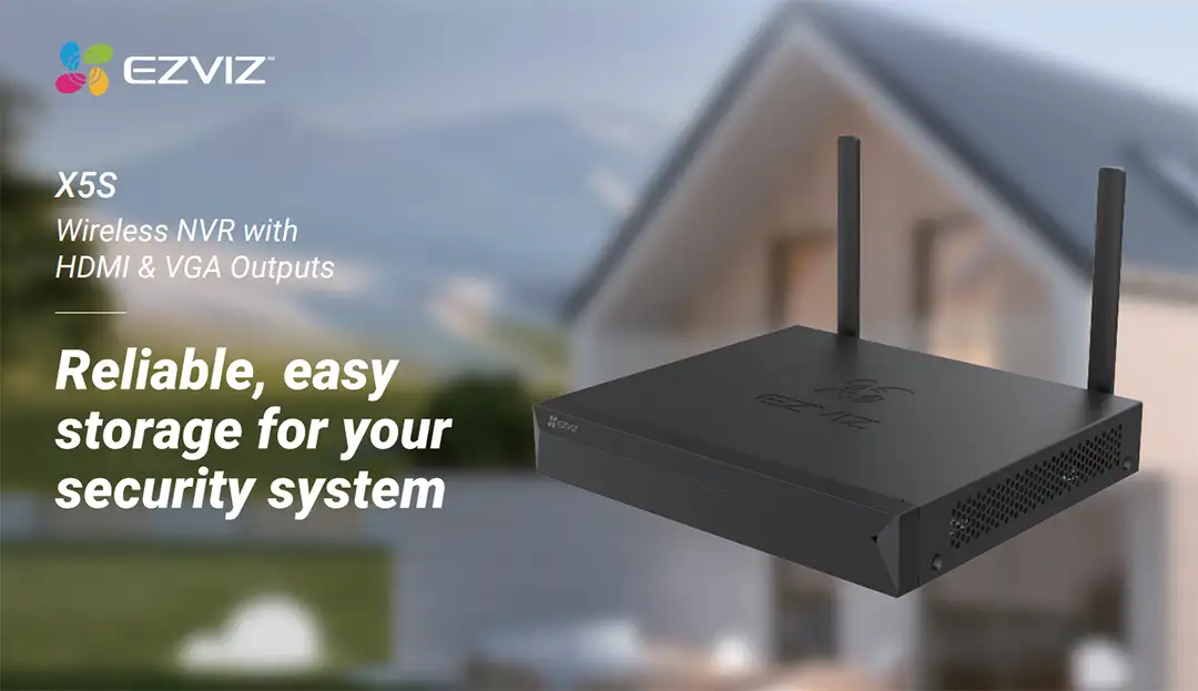 Ezviz Wireless NVR CS-X5S 8ch UPTO 4mp AY Tech Solutions